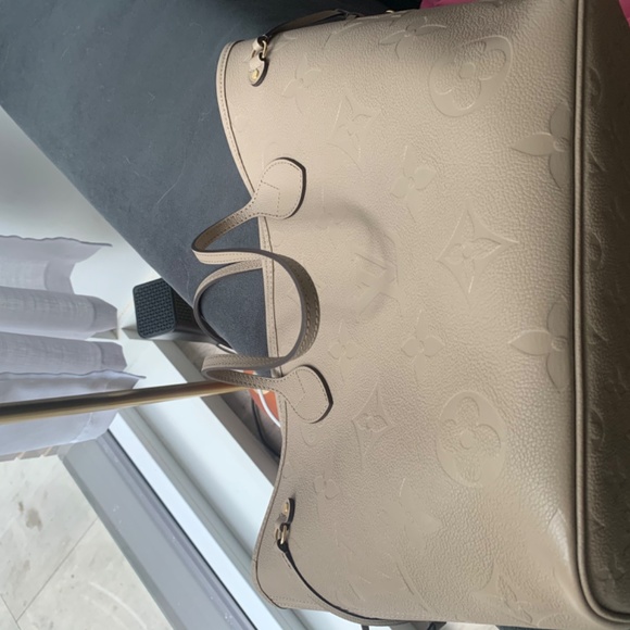 Louis Vuitton Neverfull new in box leather MM bag WITHOUT POUCH - Picture 3 of 10